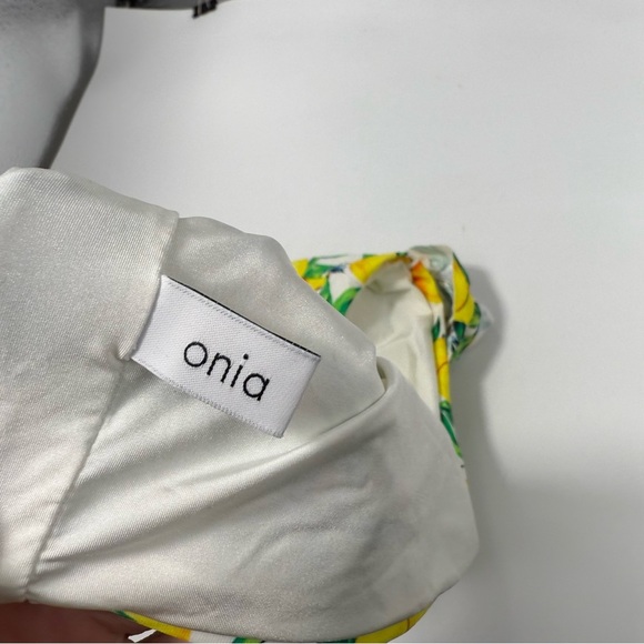 Onia lemon bikini top and bottom Tomato girl summer - Picture 7 of 7